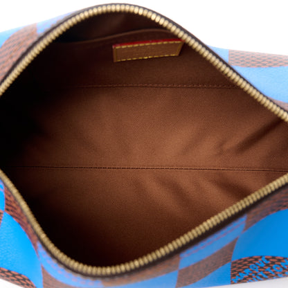 Louis Vuitton Damier Pop Soft Polochon PM Blue 5 of 12