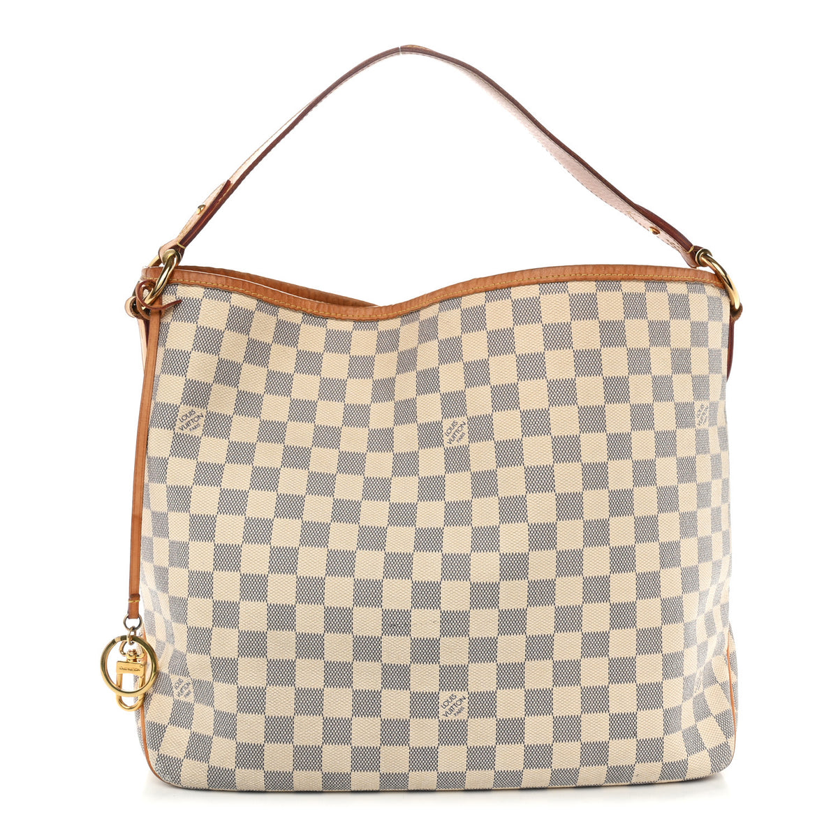 Louis Vuitton Damier Azur Delightful PM Rose Ballerine 1 of 13