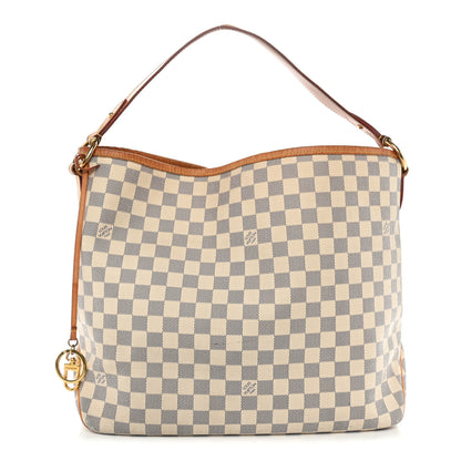 Louis Vuitton Damier Azur Delightful PM Rose Ballerine 1 of 13