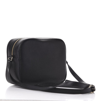 Gucci Pebbled Calfskin Small Soho Disco Bag Black 3 of 10