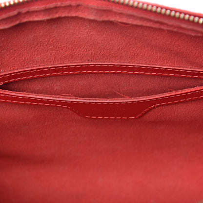 Louis Vuitton Epi Soufflot Castillan Red 10 of 27