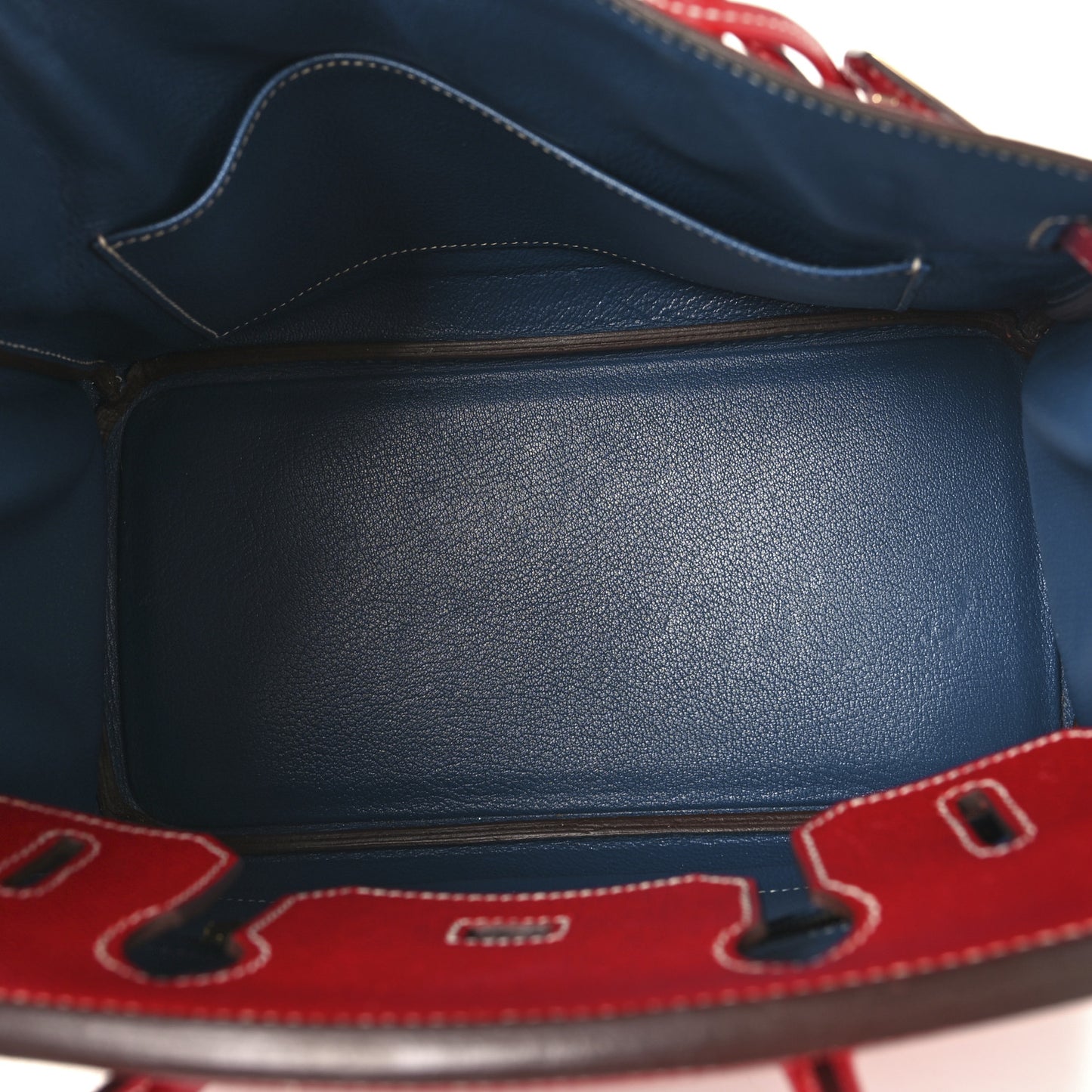 Epsom Candy Birkin 30 Rouge Casaque Bleu Thalassa