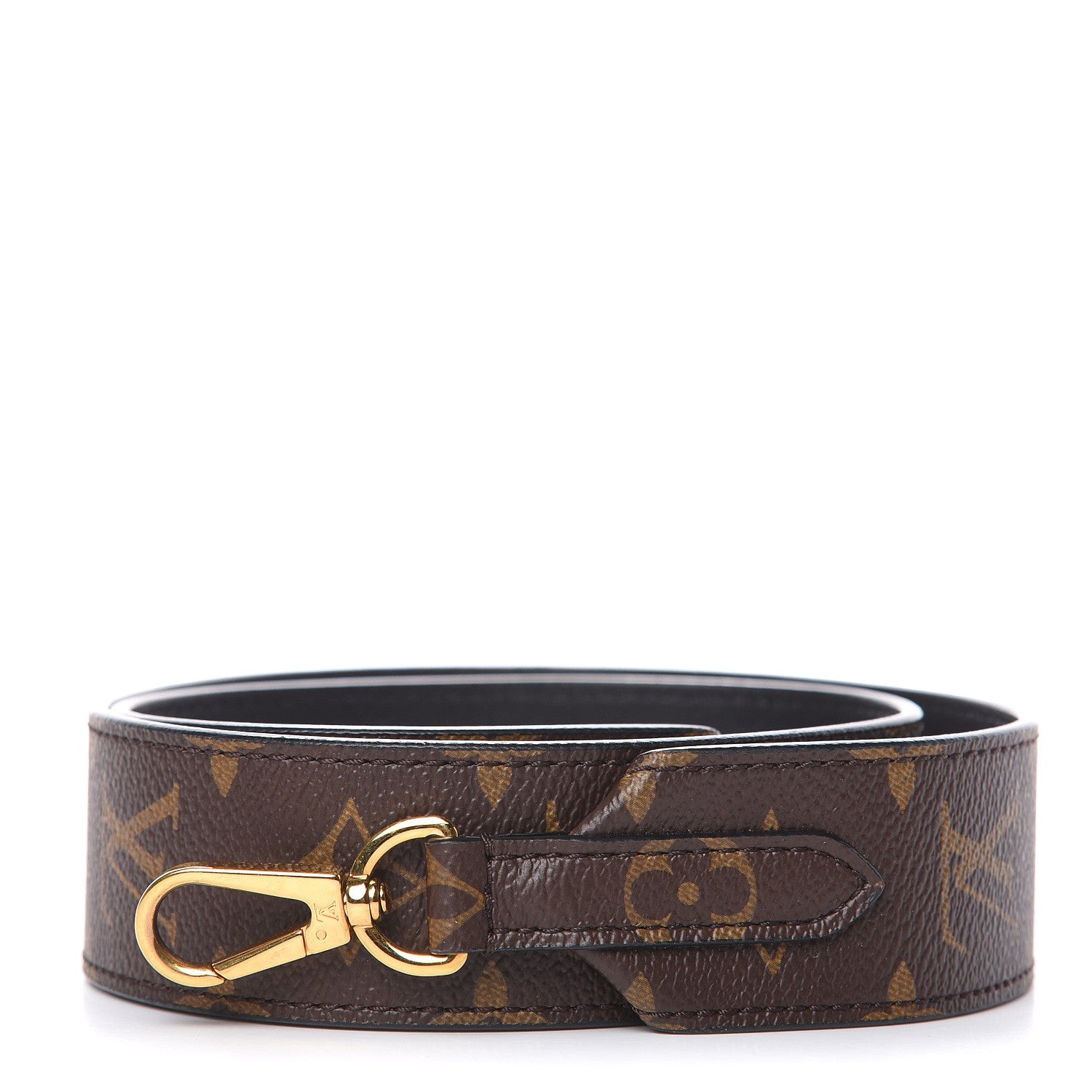 Louis Vuitton Monogram Bandouliere Shoulder Strap Black 1 of 4