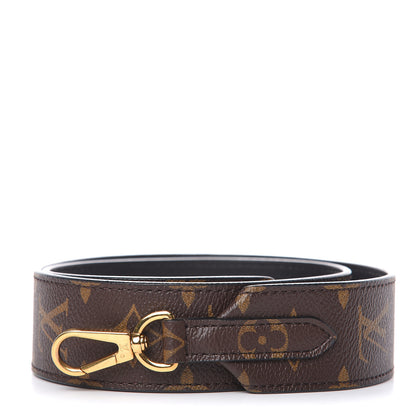 Louis Vuitton Monogram Bandouliere Shoulder Strap Black 1 of 4