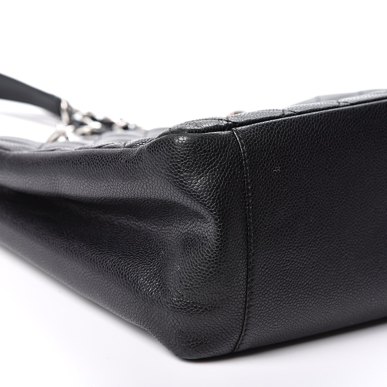 Chanel Caviar Quilted Grand Shopping Tote GST Black 7 of 11