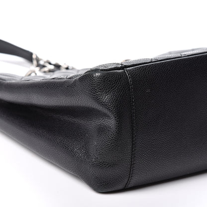 Chanel Caviar Quilted Grand Shopping Tote GST Black 7 of 11