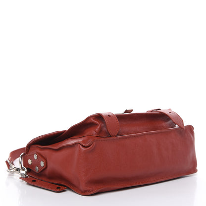 Proenza Schouler Lambskin Tiny PS1 Satchel Mandarin Red 4 of 8