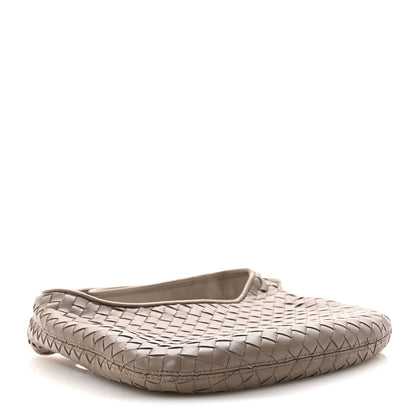 Bottega Veneta Nappa Intrecciato Small Veneto Crossbody Bag Limestone 3 of 8