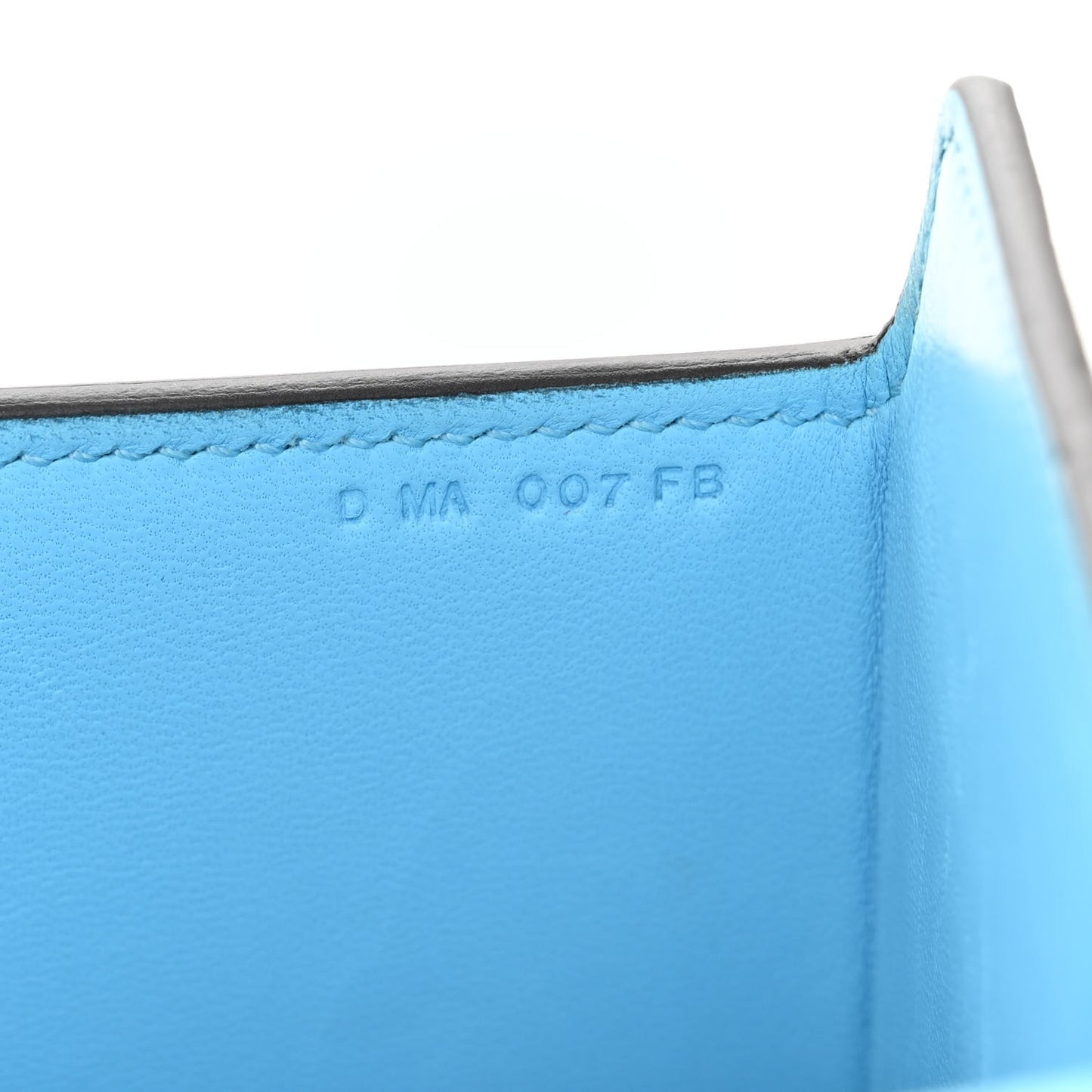 Chevre Mysore Cinhetic Boxy Top Handle Bag Bleu De Nord