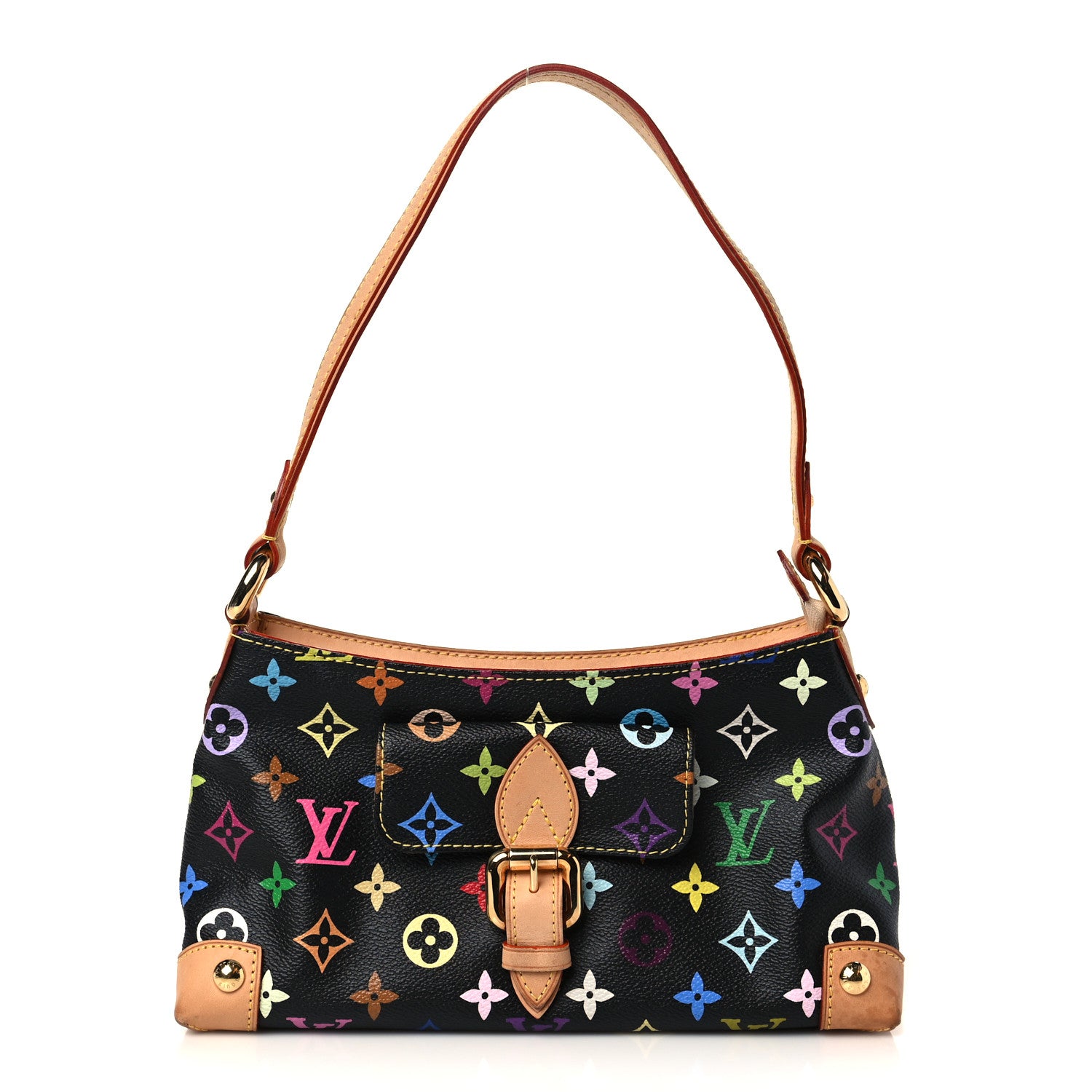 Louis Vuitton Monogram Multicolor Eliza Black 1 of 8