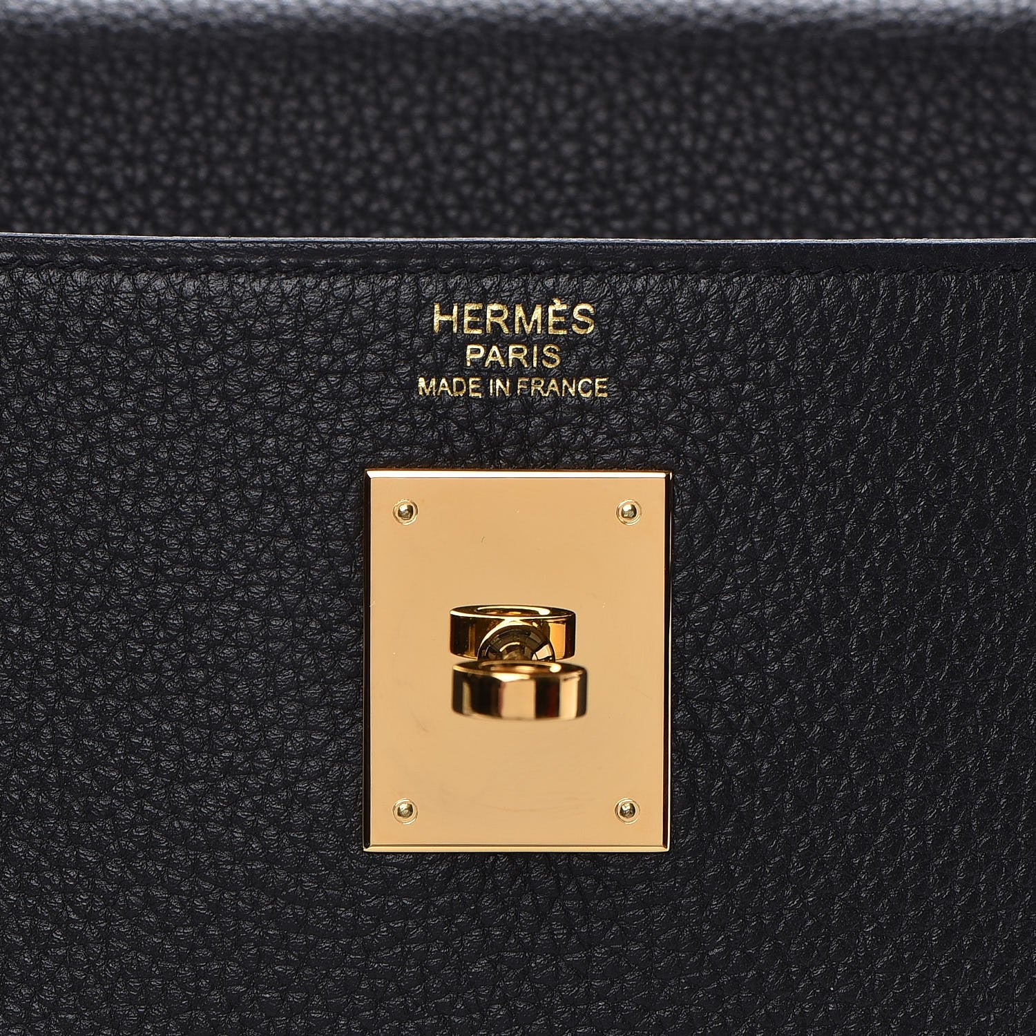 Hermes Togo Kelly Retourne 32 Black 24 of 37