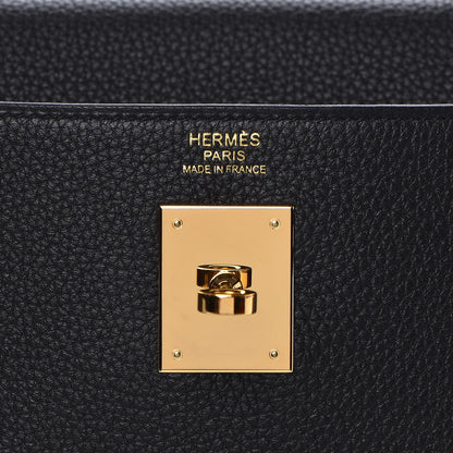Hermes Togo Kelly Retourne 32 Black 24 of 37