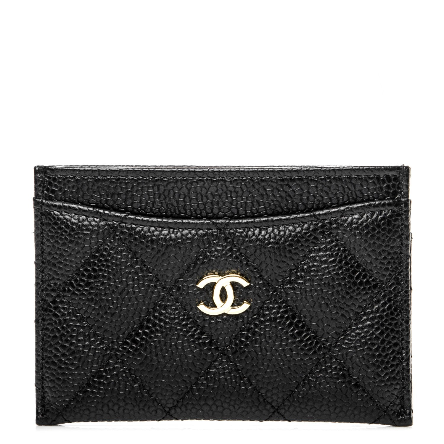 Chanel Caviar Quilted Card Holder Black 1 of 7