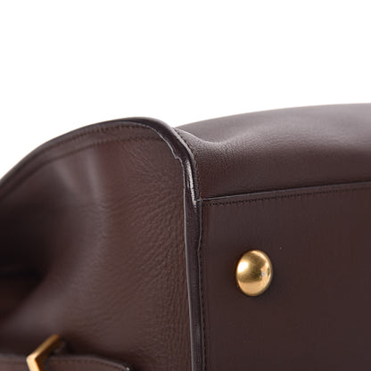 Saint Laurent Calfskin Medium Classic Y Cabas Brown 15 of 19