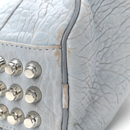 Alexander Wang Pebbled Lambskin Mini Rockie Carbon Rodhium Hardware 16 of 17