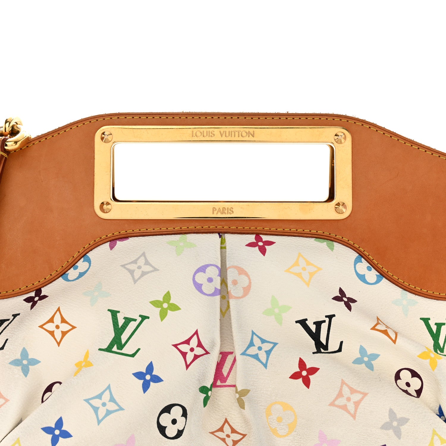 Louis Vuitton Monogram Multicolor Judy MM White 5 of 11