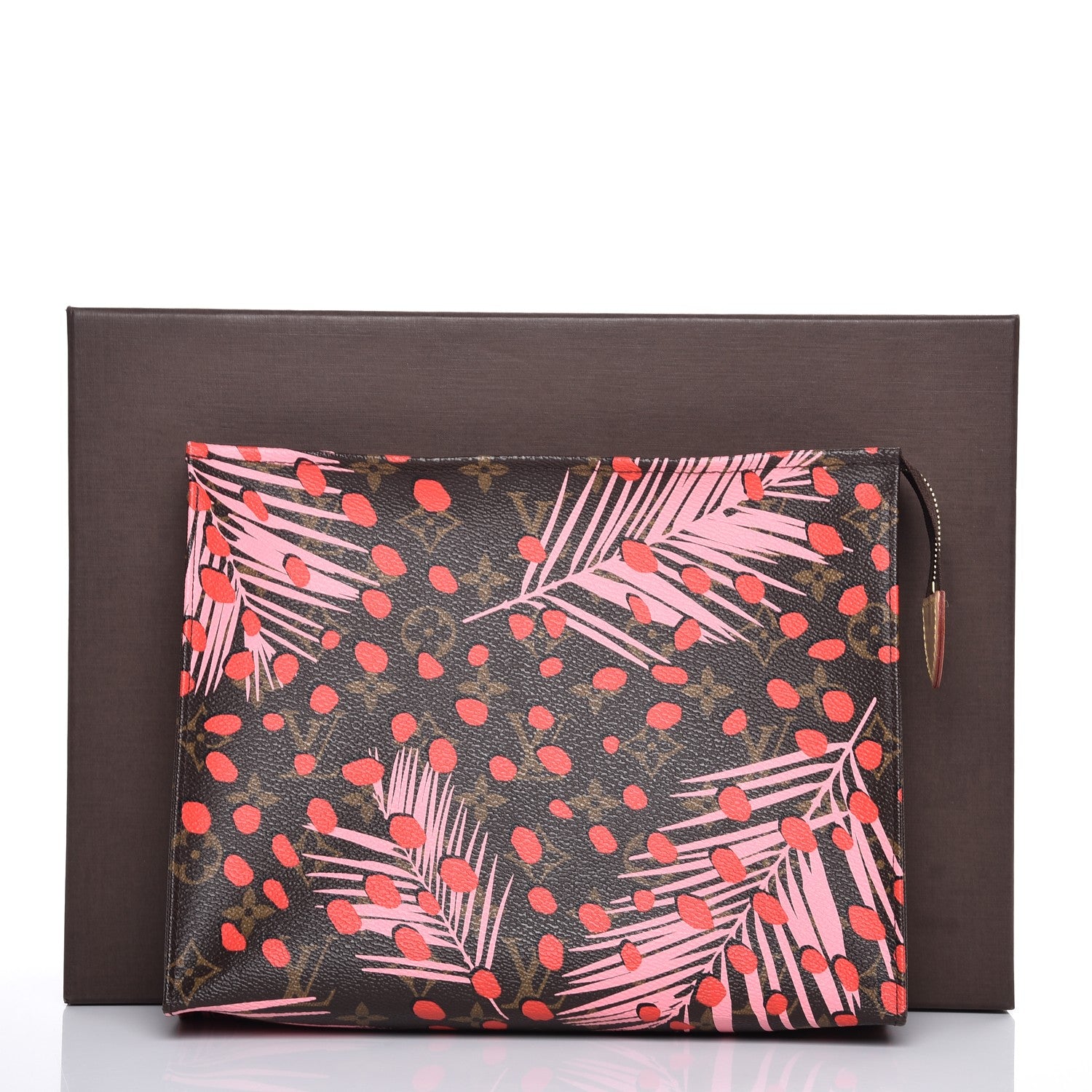 Louis Vuitton Monogram Jungle Dots Toiletry Pouch 26 Sugar Pink Poppy 8 of 8