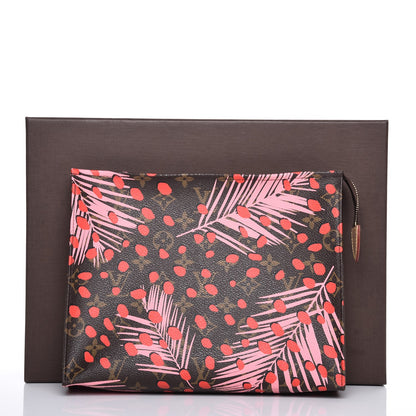 Louis Vuitton Monogram Jungle Dots Toiletry Pouch 26 Sugar Pink Poppy 8 of 8