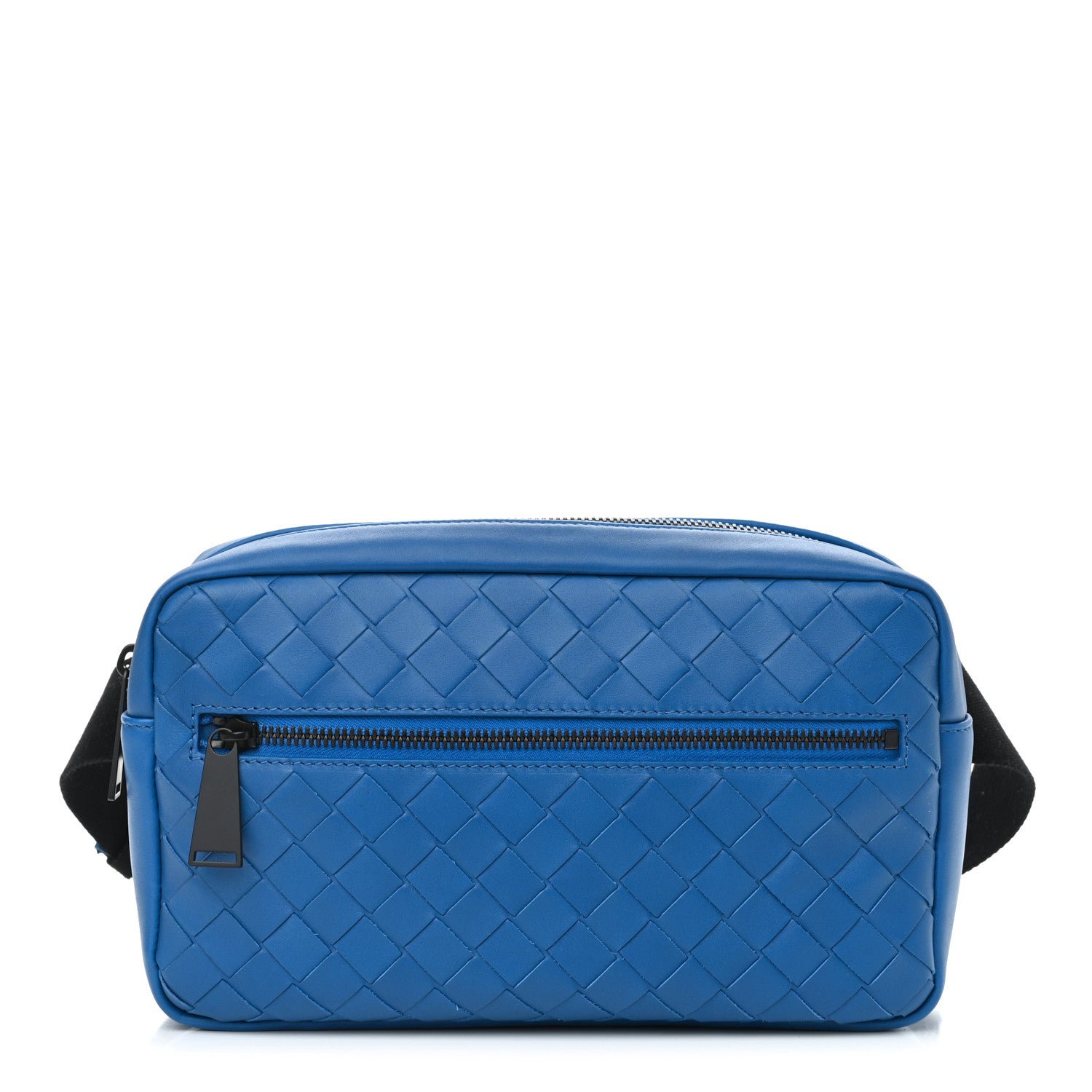 Bottega Veneta Nappa Intrecciato Belt Bag Blue 1 of 8