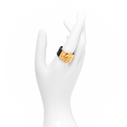 Hermes Box Collier De Chien CDC Ring L Black 2 of 4