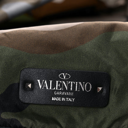 Valentino Garavani Nylon Camouflage Belt Bag Army Green 6 of 9