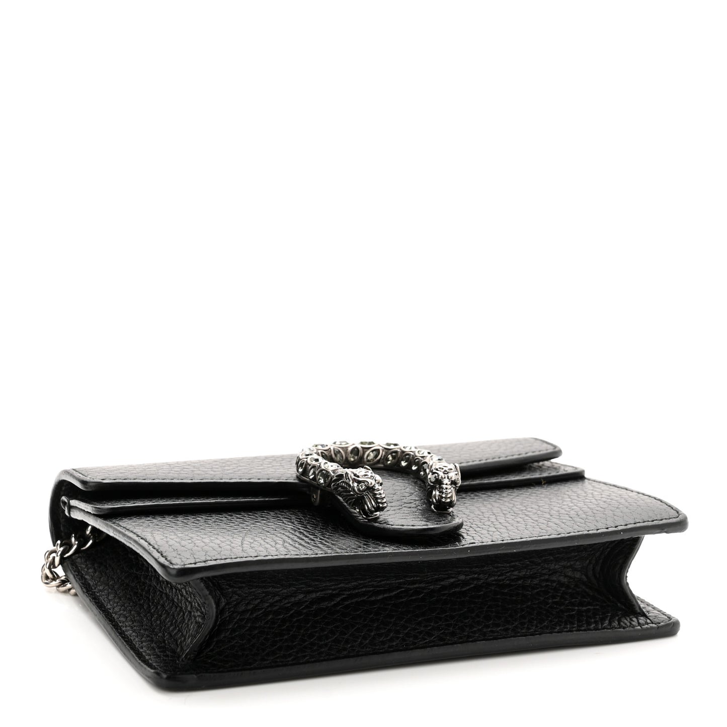 Calfskin Super Mini Dionysus Shoulder Bag Black