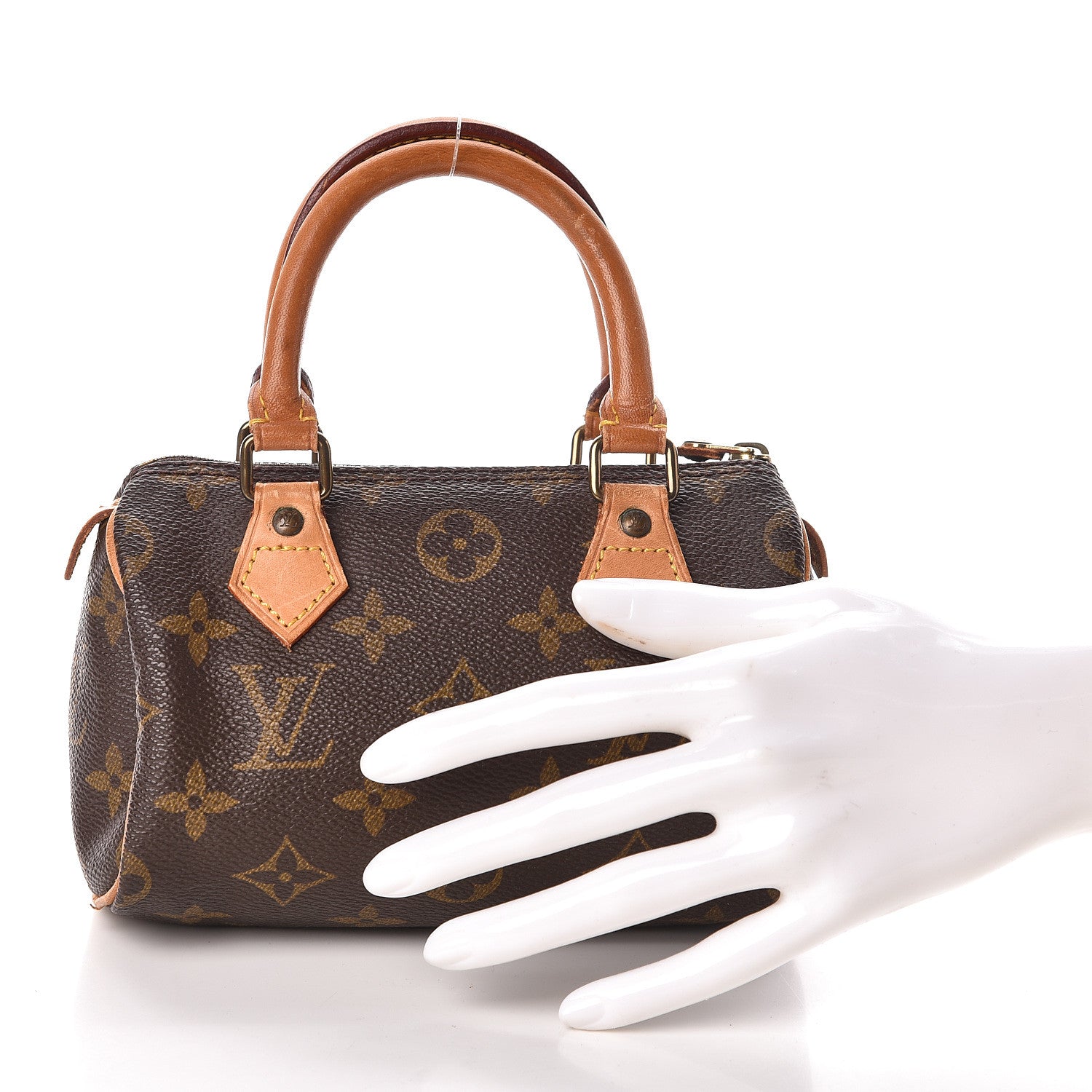 Louis Vuitton Monogram Mini Sac HL Speedy 2 of 12