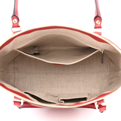 Gucci Soft Microguccissima Dome Satchel Red 5 of 10