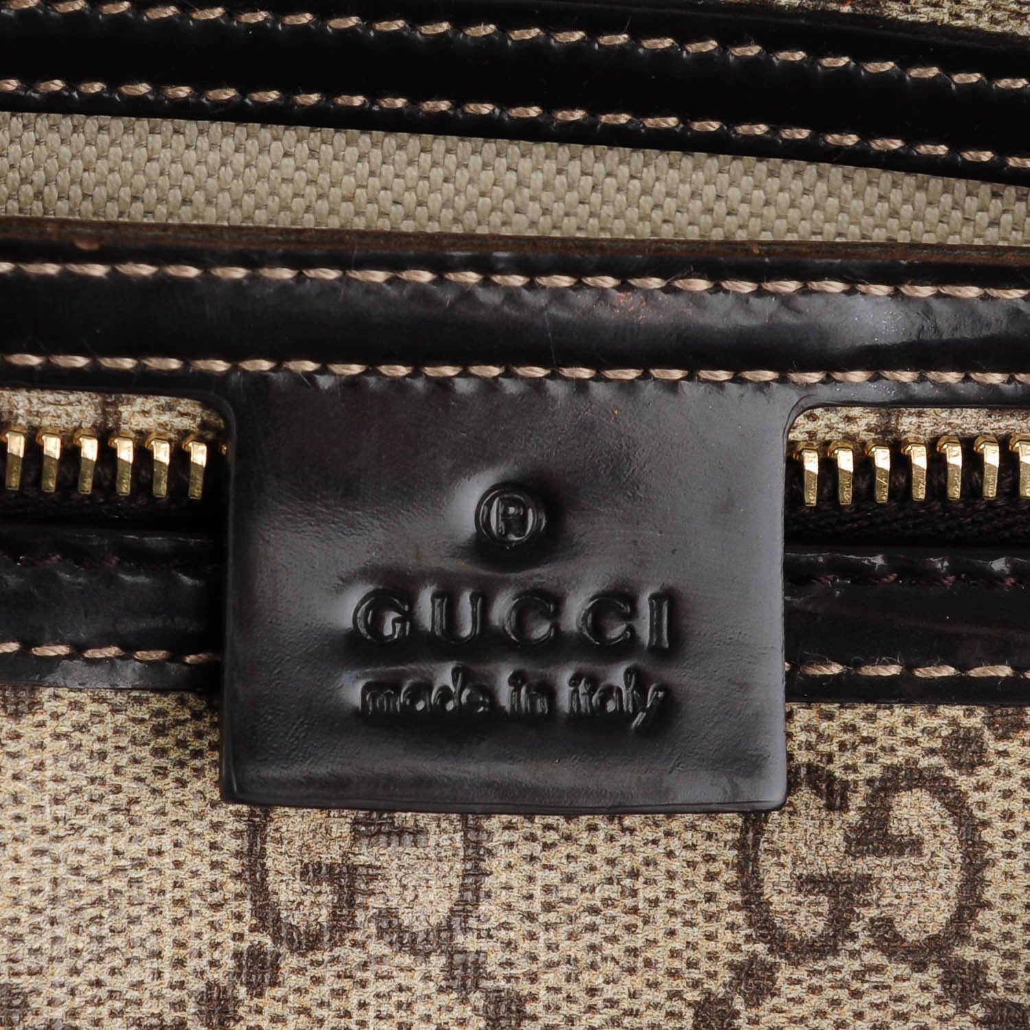 Gucci GG Plus Monogram Tattoo Heart Medium Joy Boston Dark Brown 6 of 8