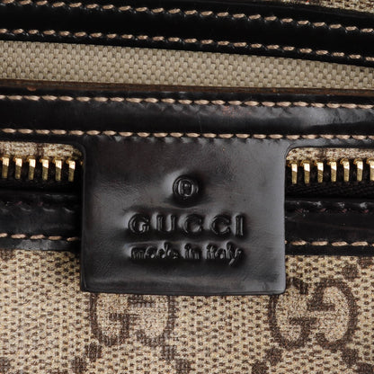 Gucci GG Plus Monogram Tattoo Heart Medium Joy Boston Dark Brown 6 of 8