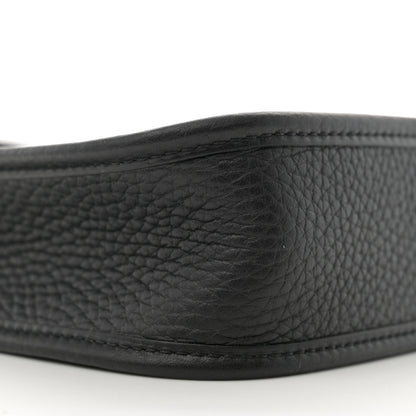 Hermes Taurillon Clemence Evelyne TPM Black 9 of 10