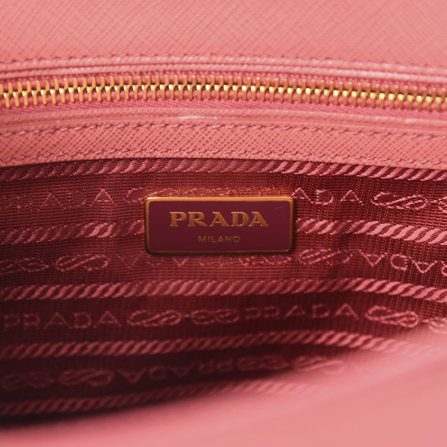 Prada Saffiano Small Galleria Double Zip Tote Tamaris 10 of 13
