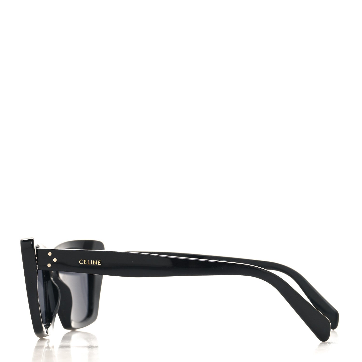 Celine Acetate Cat Eye Sunglasses CL40187I Black 3 of 7