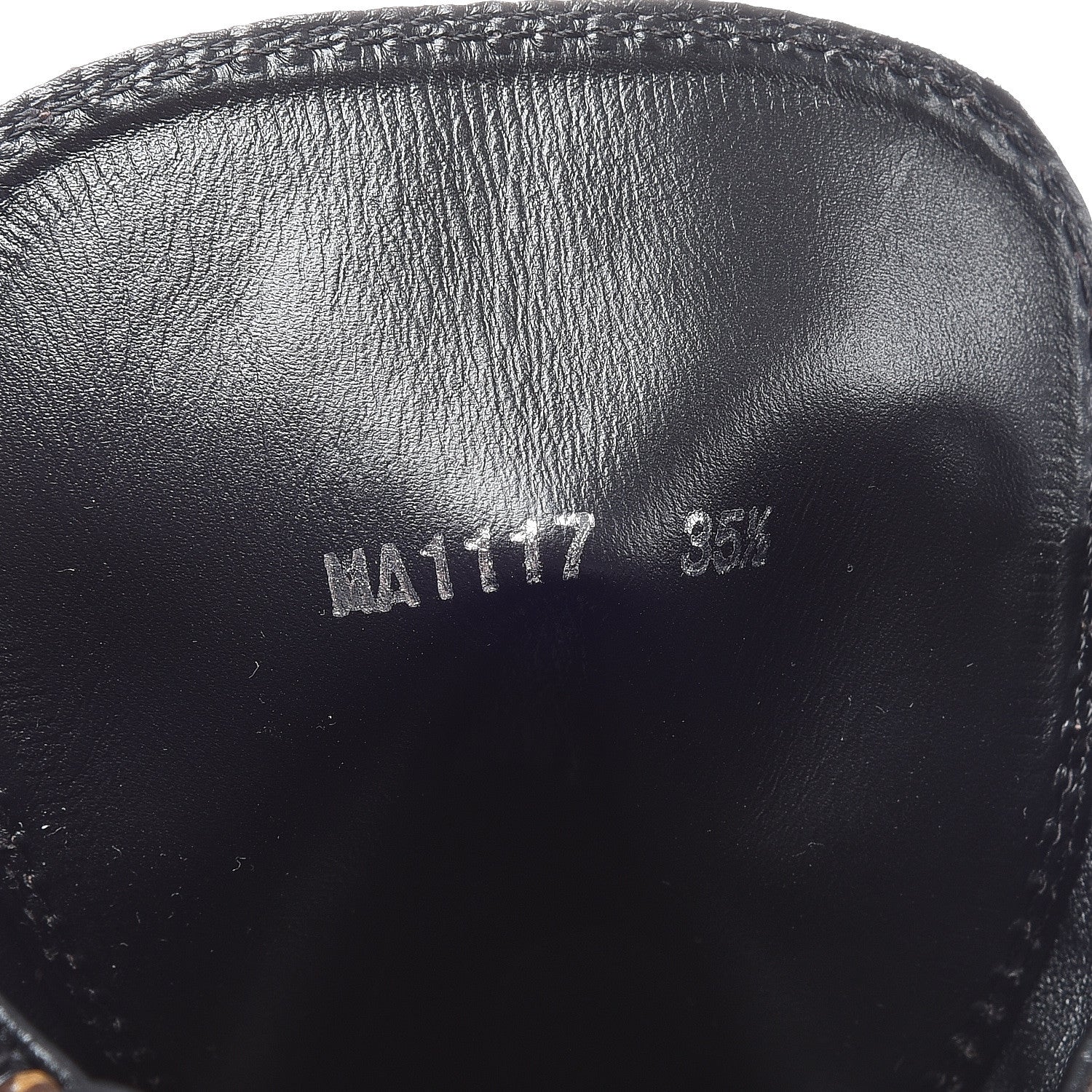Louis Vuitton Suede Calfskin Monogram Laureate Platform Desert Boots 35.5 Black 8 of 8
