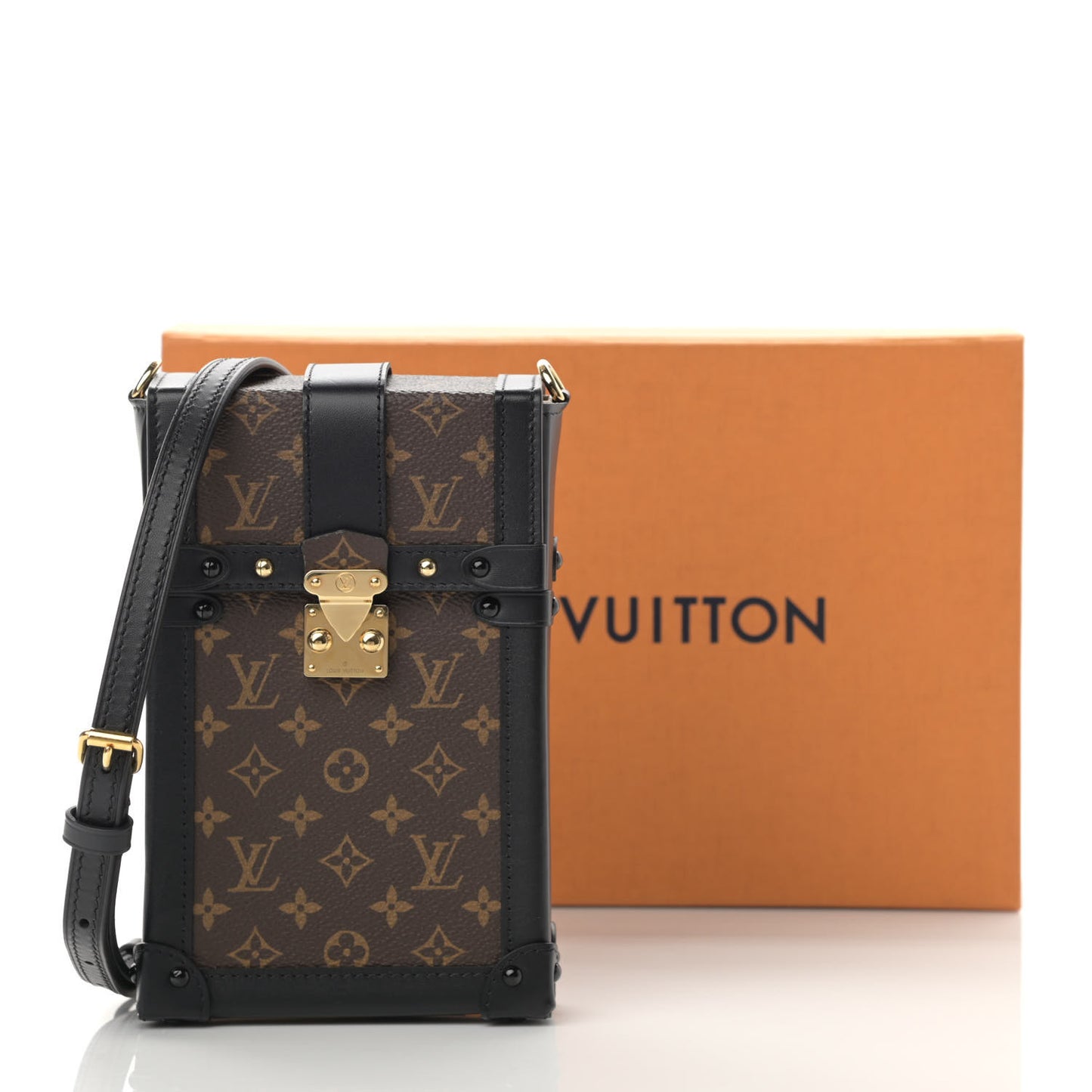 Monogram Pochette Trunk Verticale Black