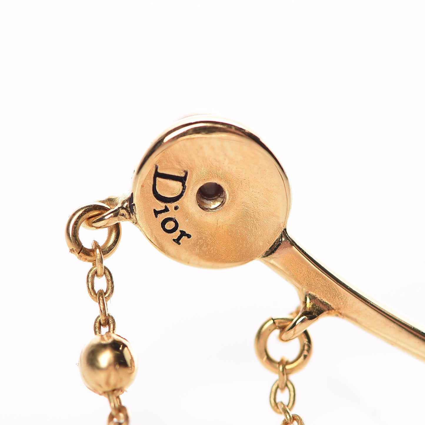 Pearl Shiny-D Earring Gold