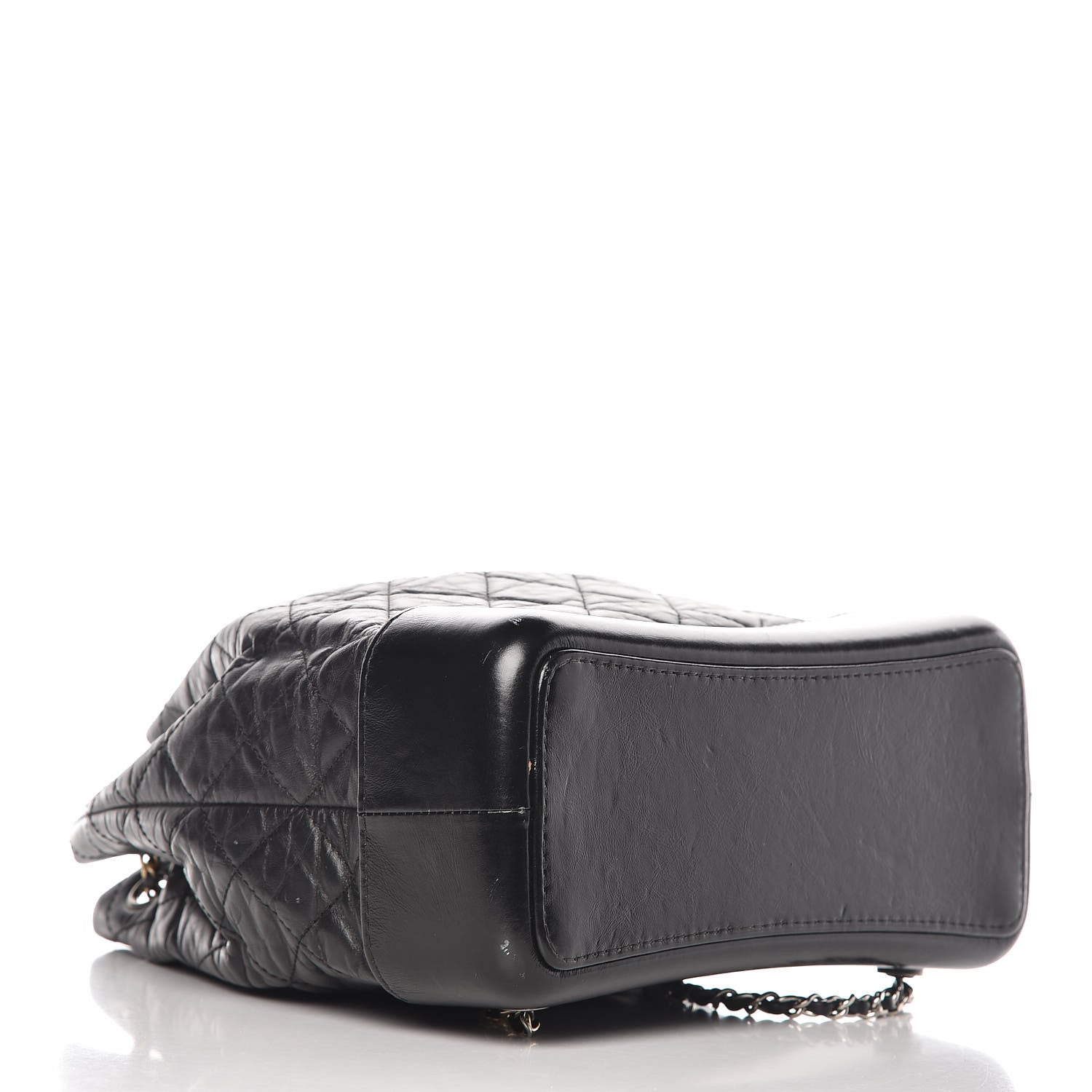 Chanel Aged Calfskin Quilted Gabrielle Backpack Black 4 of 16