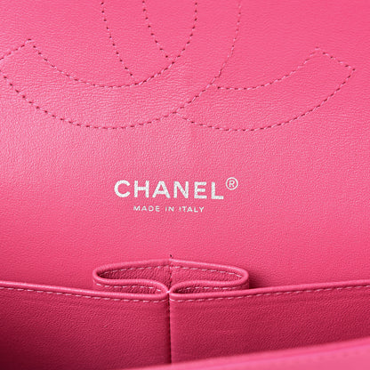 Chanel Patent Quilted Jumbo Double Flap Pink 6 of 16