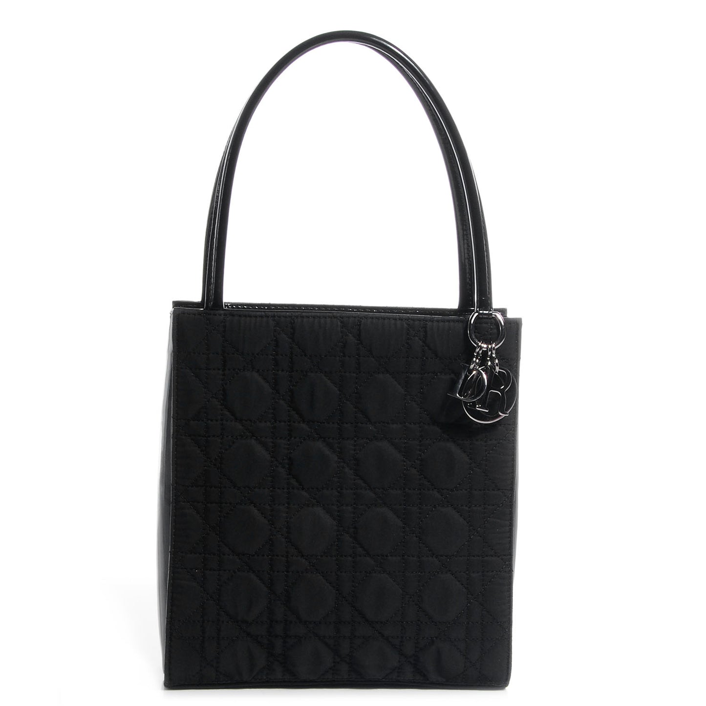 Nylon Cannage Dior Tote Black