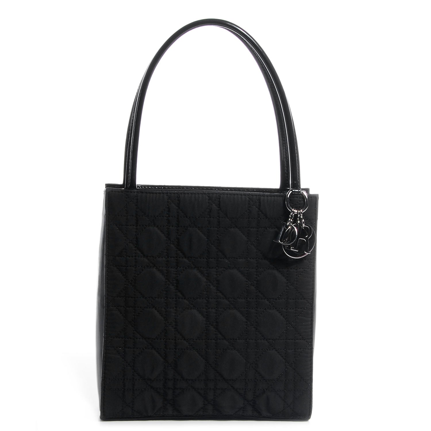Christian Dior Nylon Cannage Dior Tote Black 1 of 8