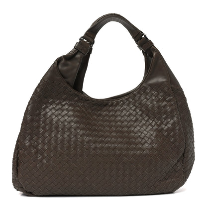 Bottega Veneta Nappa Intrecciato Large Campana Ash Scuro 1 of 11