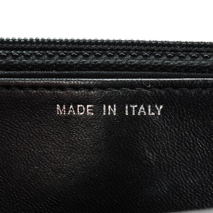 Chanel Lambskin Quilted Boy Wallet On Chain WOC Black 7 of 11