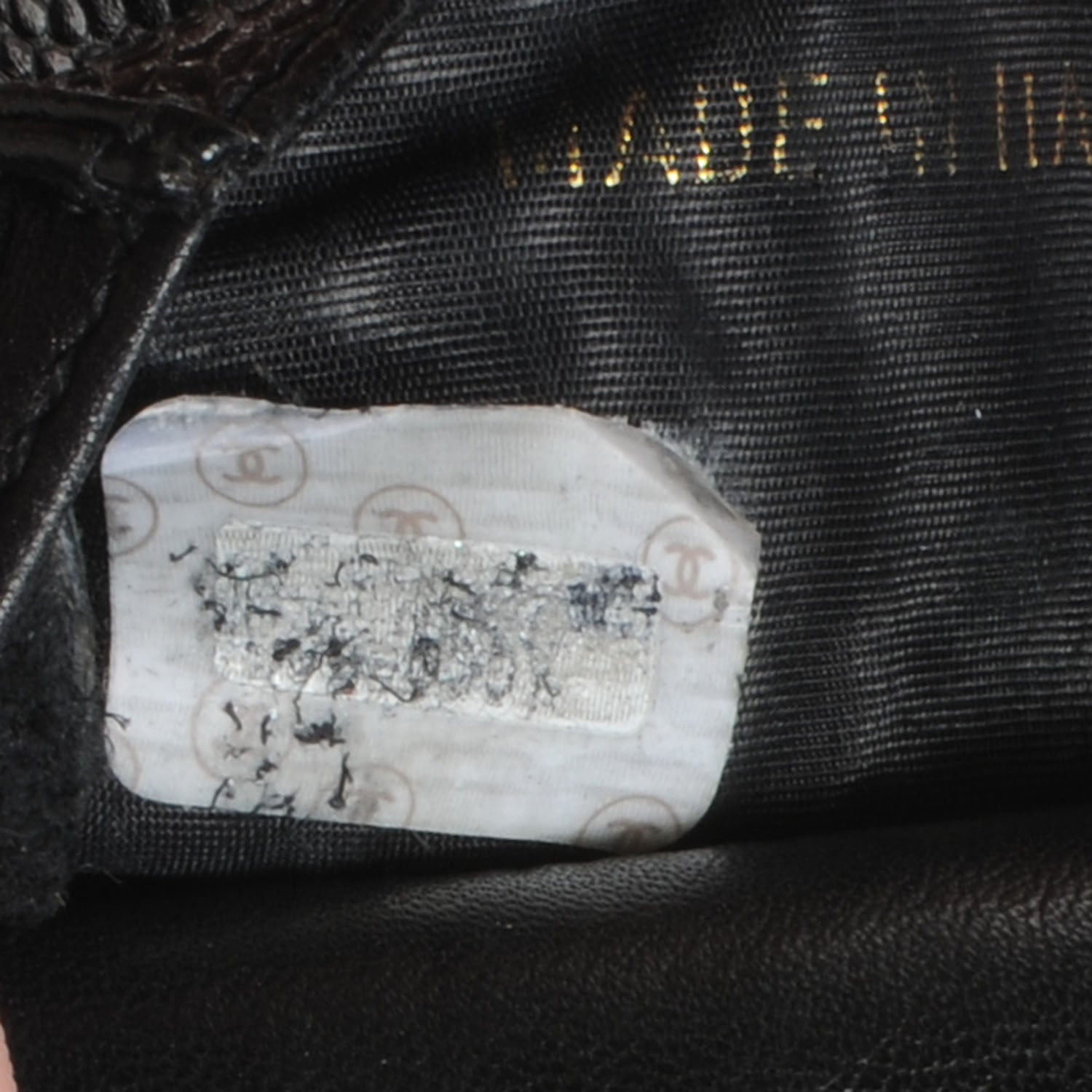 Chanel Caviar Cell Phone Case Messenger Black 6 of 7