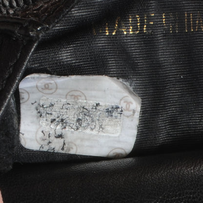 Chanel Caviar Cell Phone Case Messenger Black 6 of 7