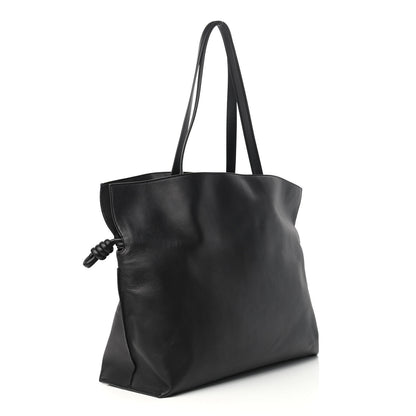 Loewe Calfskin Flamenco Knot XL Shoulder Bag Black 2 of 13