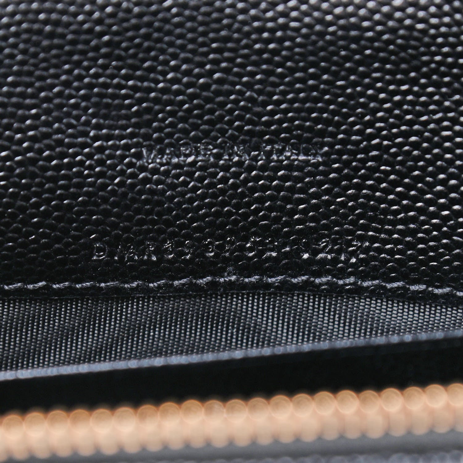 Saint Laurent Grain De Poudre Matelasse Chevron Monogram Envelope Chain Wallet Black 9 of 9