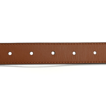 Louis Vuitton Monogram 25mm Dauphine Reversible Belt 80 32 Tan 6 of 9