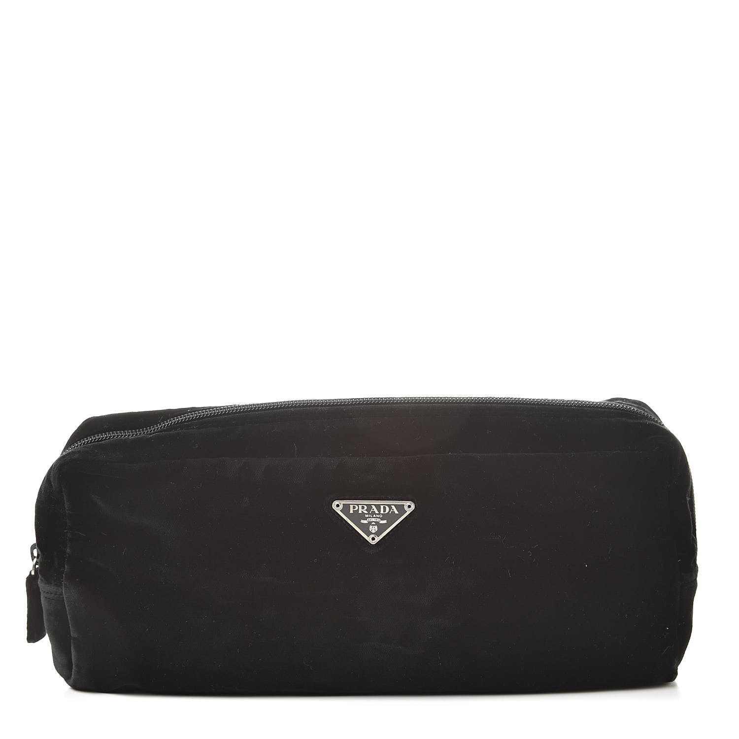 Prada Velvet Cosmetic Pouch Black 1 of 9