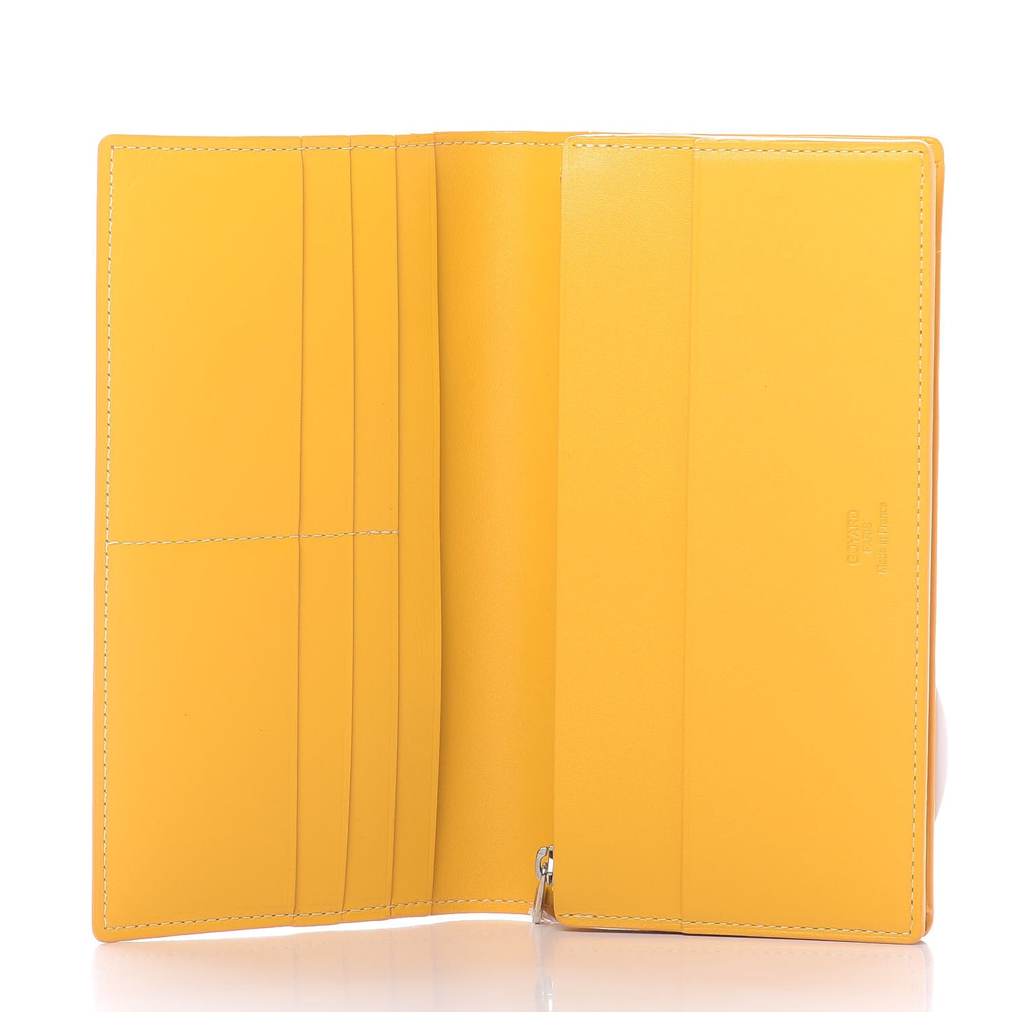 Goyardine Richelieu Wallet Yellow