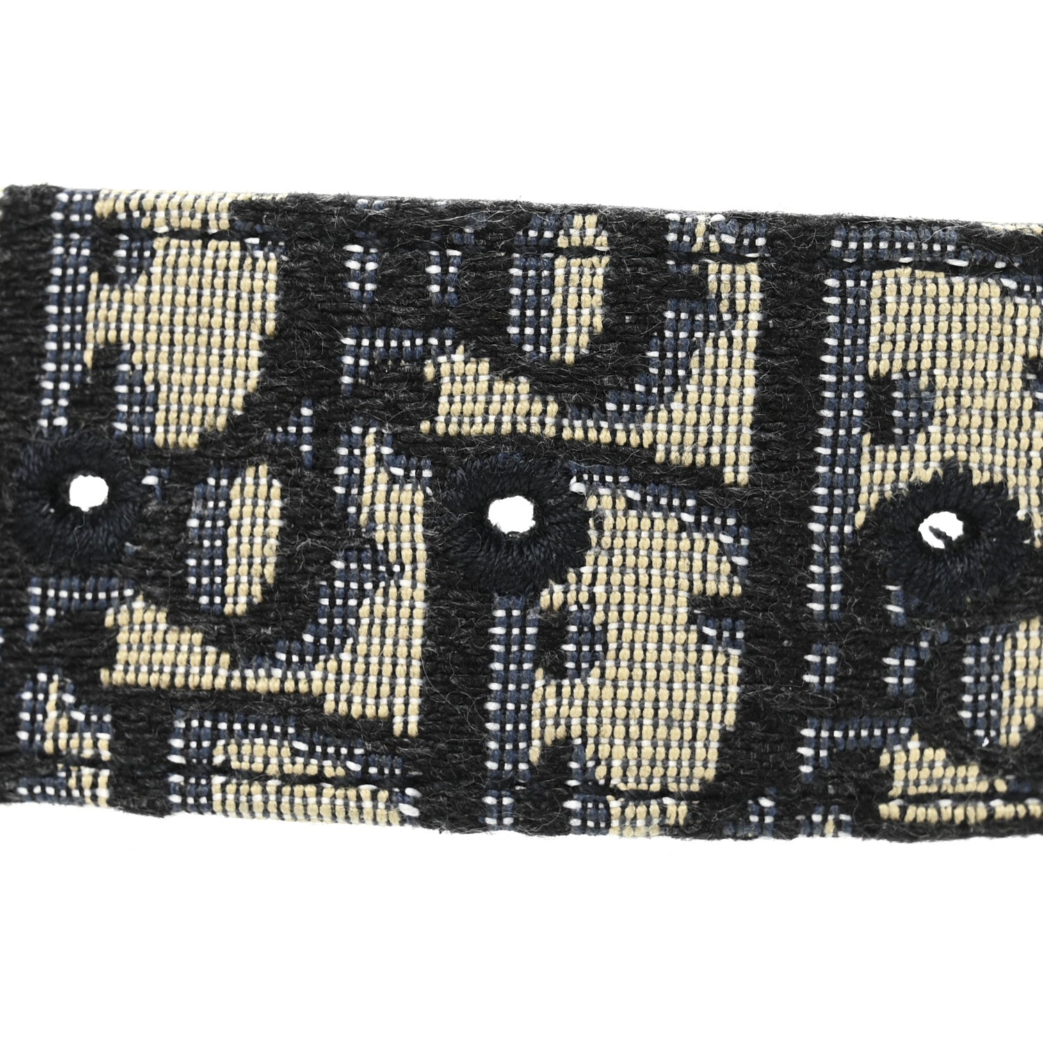 Christian Dior Oblique 35mm Reversible Belt Blue 5 of 5